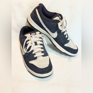 Nike Dunk Low 6.0 SB Obsidian Navy Light Bone Sneaker Size 9 Men’s 314142-401